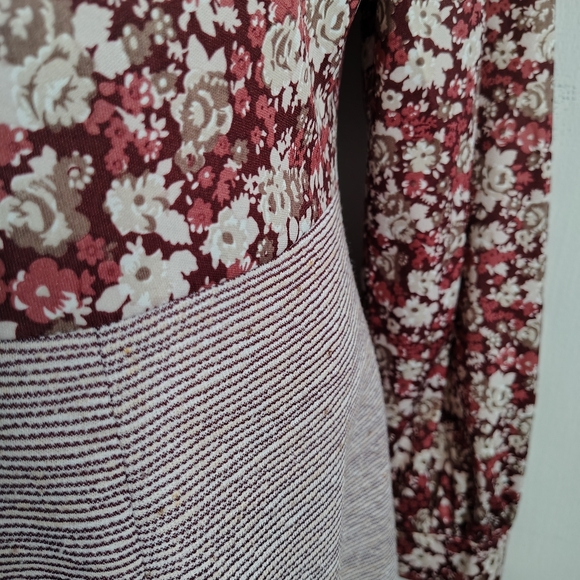Vintage 1960s Linzi Long Sleeve Fit and Flare Knee Length Dress Women's Size L - Picture 11 of 15